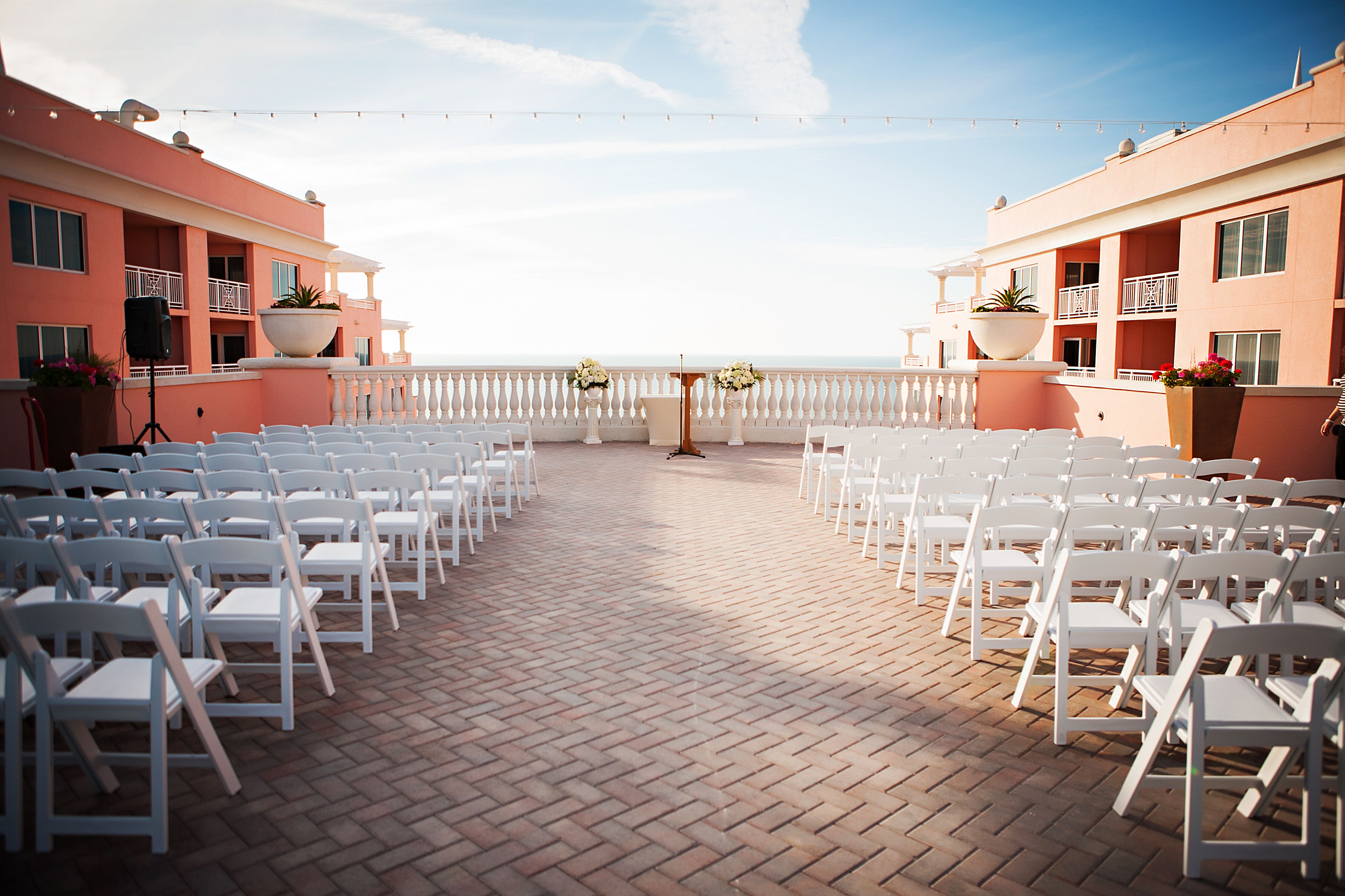 Ceremony Space at Hyatt Regency Clearwater Beach