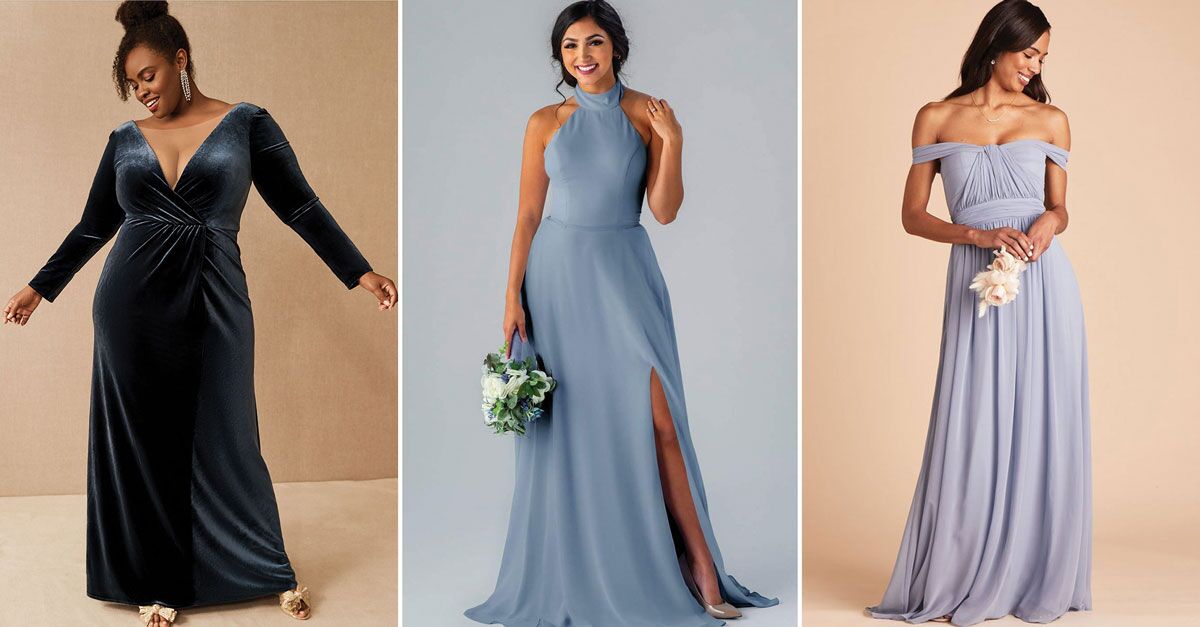 35 Blue Bridesmaid Dresses for Every Style