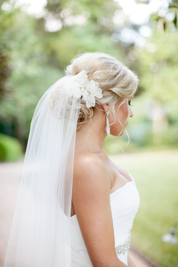 Wedding Hair With Flowers And Veil Pictures