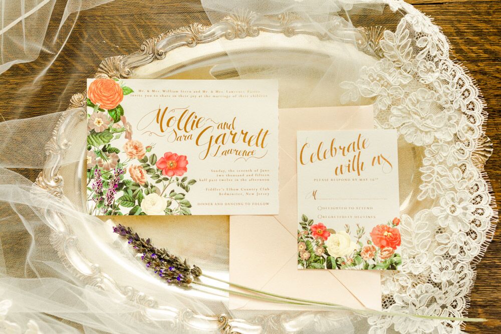 Bride-Designed Wedding Invitations