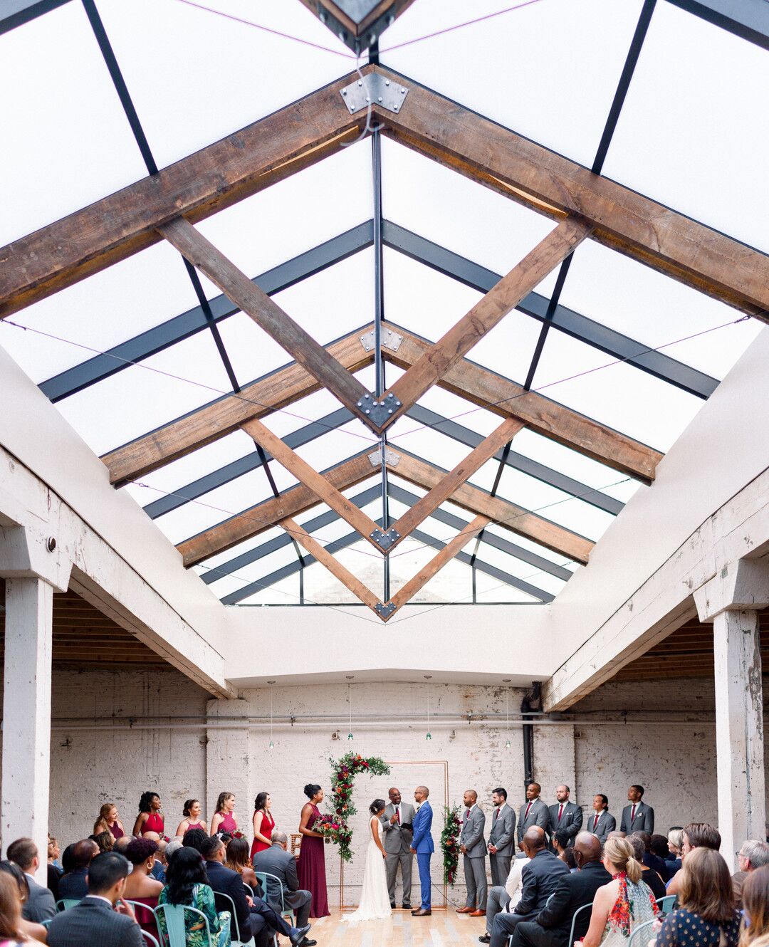 Wedding Ceremony at The Joinery in Chicago Illinois