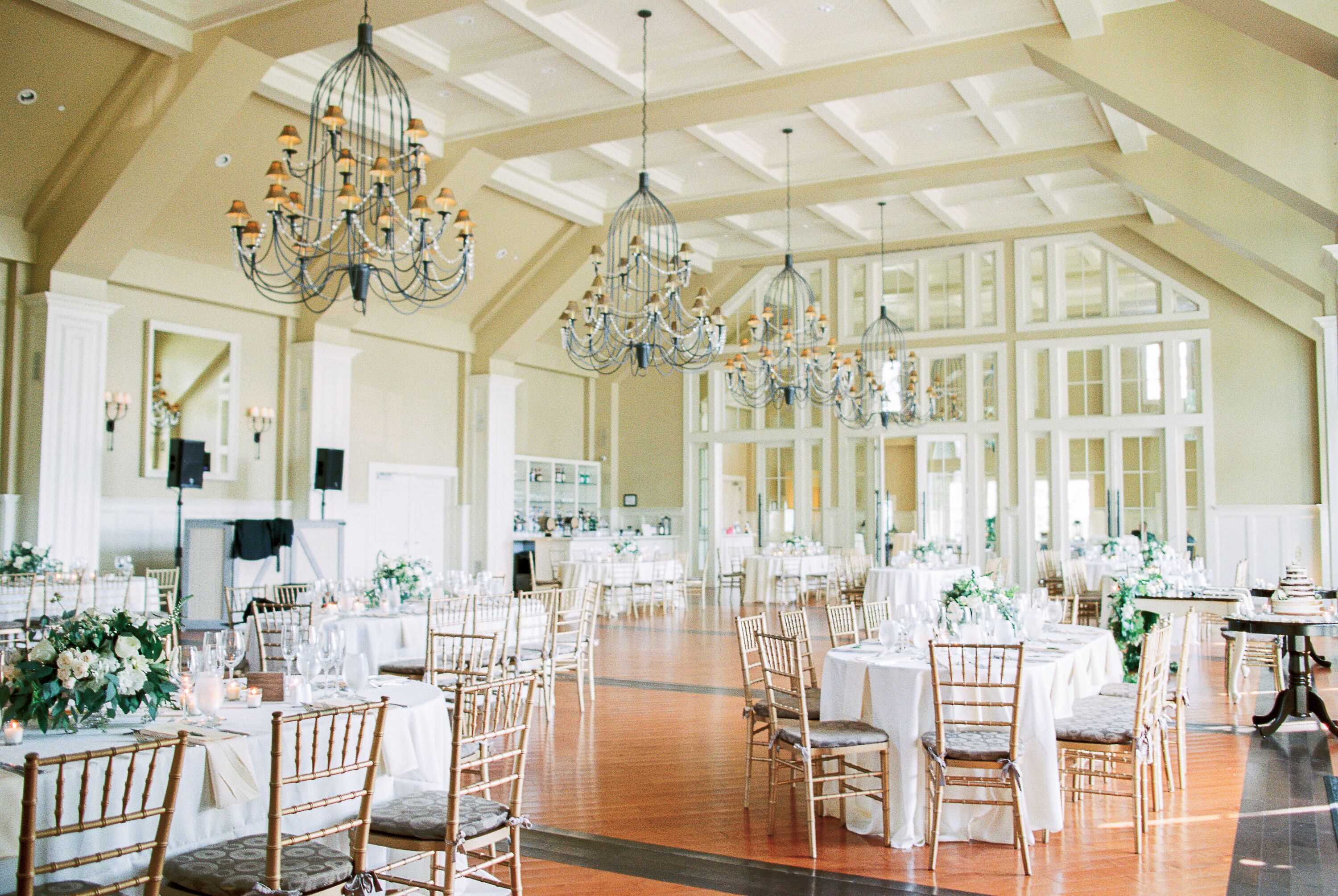 Reception In The Ballroom Of The Ryland Inn In Whitehouse Station New Jersey