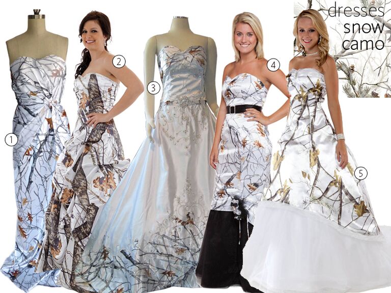 Camo Wedding Dresses - Camo Bridesmaid Dresses