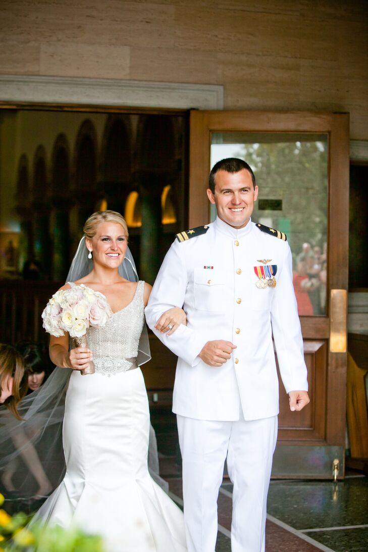 A Glamorous Military  Wedding  in San  Diego  CA