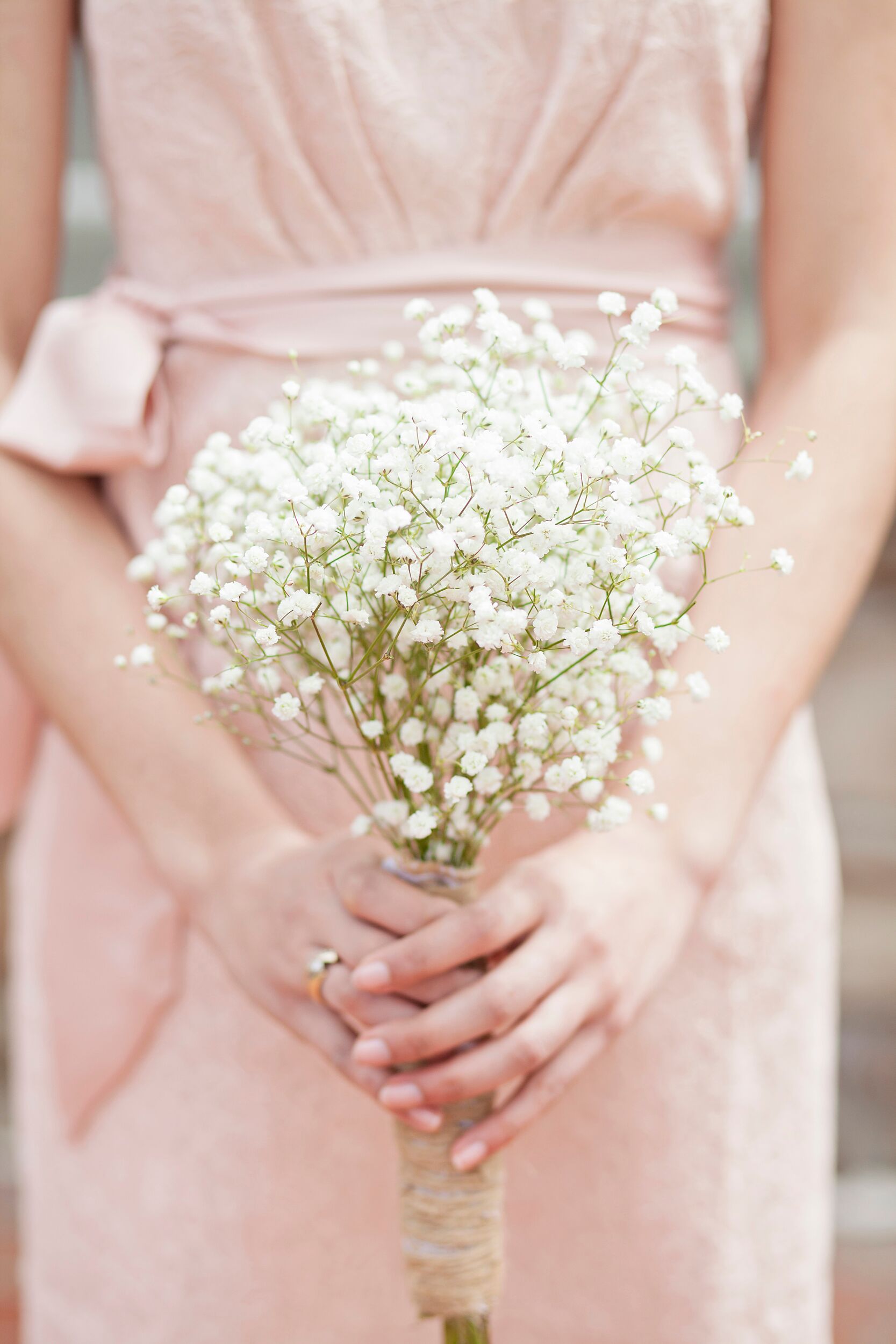 simple bouquets for bridesmaids