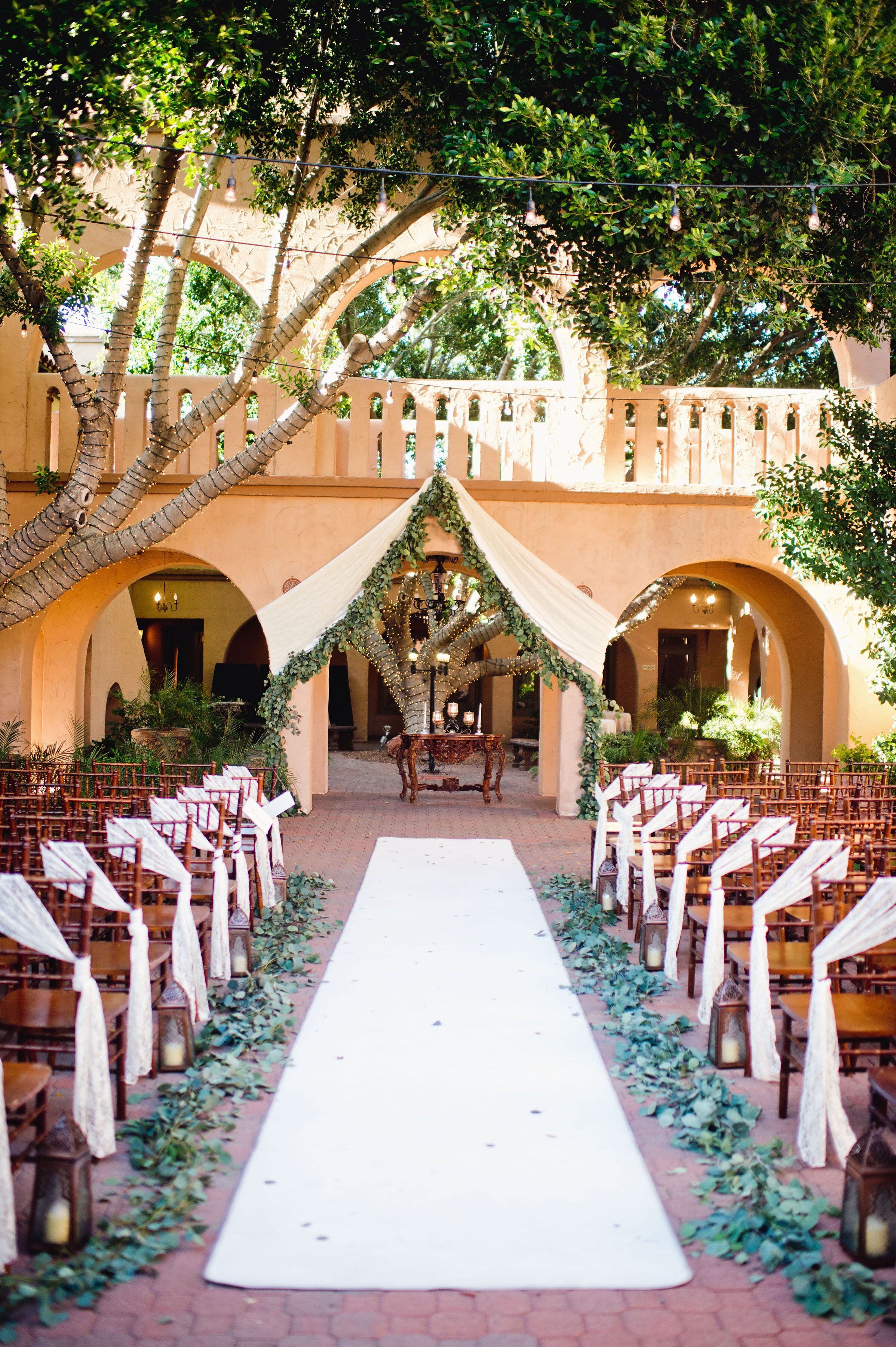 Elegant Spanish Style Ceremony