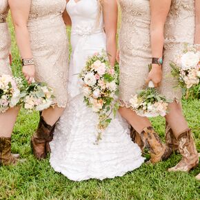 Rustic Centerpiece with Baby's Breath