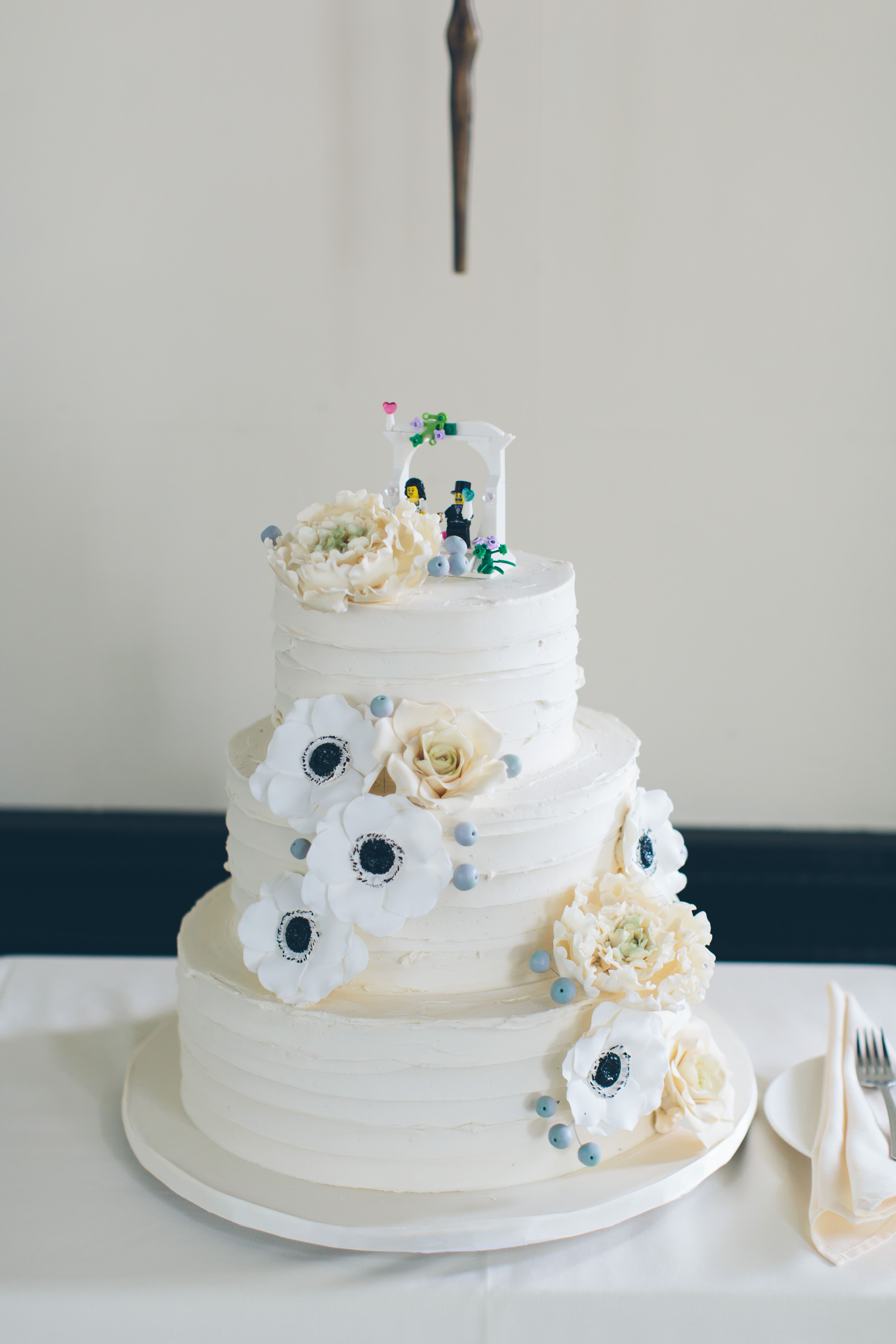 lego wedding cake topper