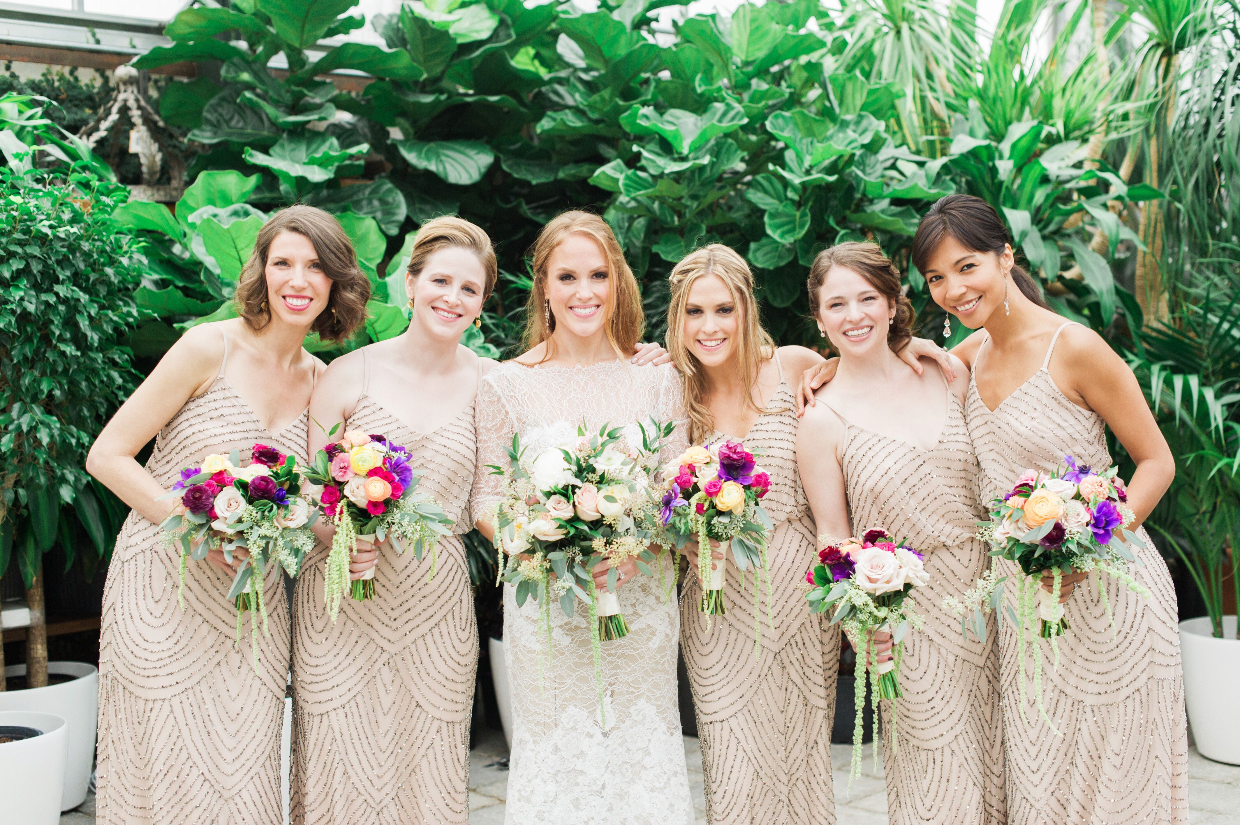 Embellished 2024 bridesmaid dresses