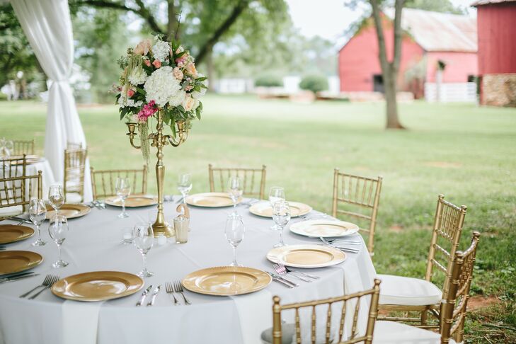 A Regal Tented Wedding At Serenata Farm In Madison Georgia