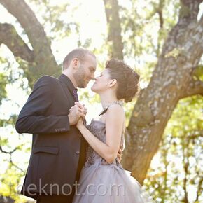 Lilac Wedding  Gown 