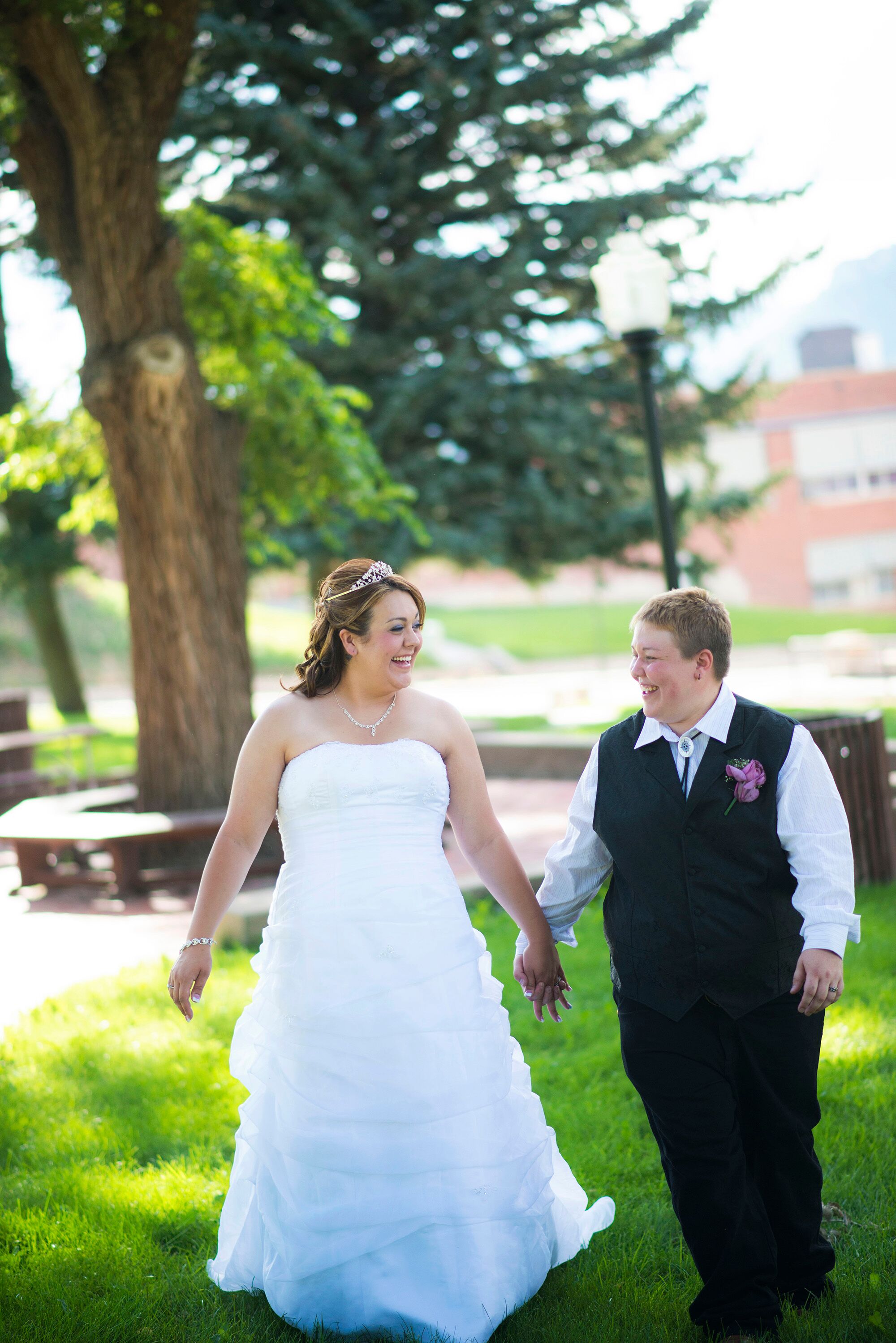 A Country Themed Backyard Wedding  at a Private Residence 