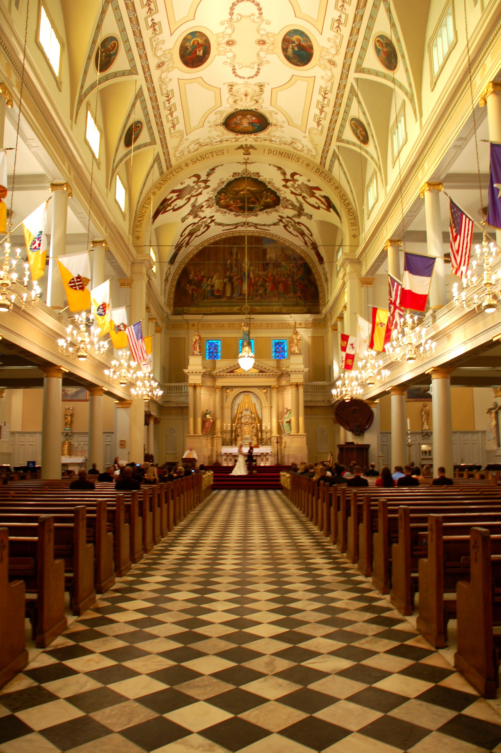 St Louis Cathedral Wedding in New Orleans Louisiana