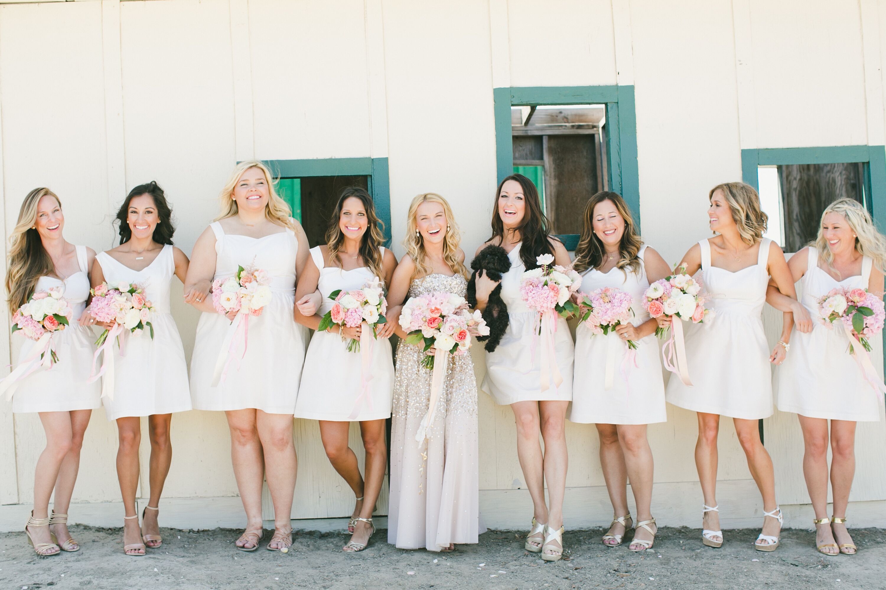 bridesmaid dress knee length