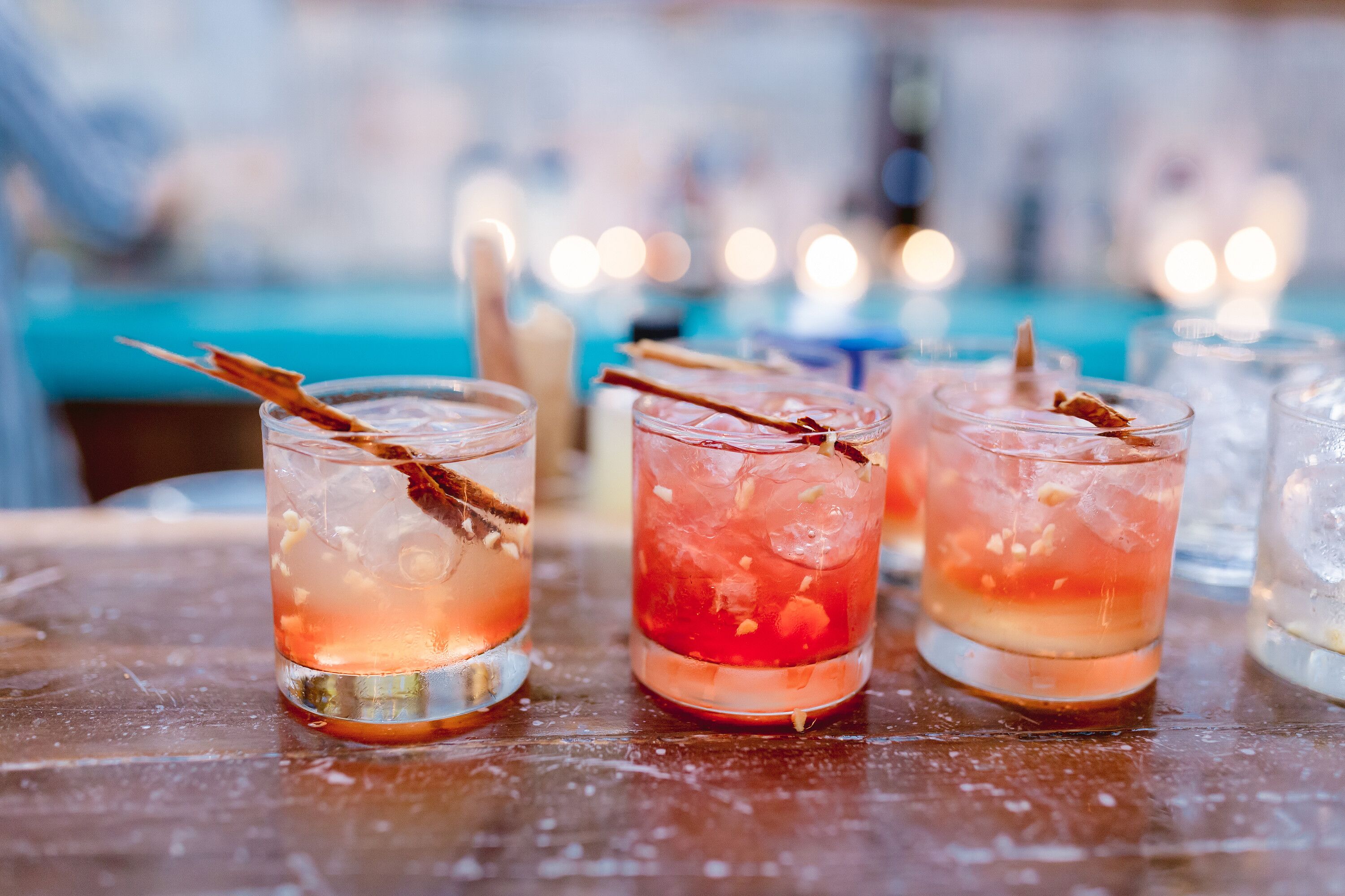 Signature Cocktails for Wedding in Tulum, Mexico