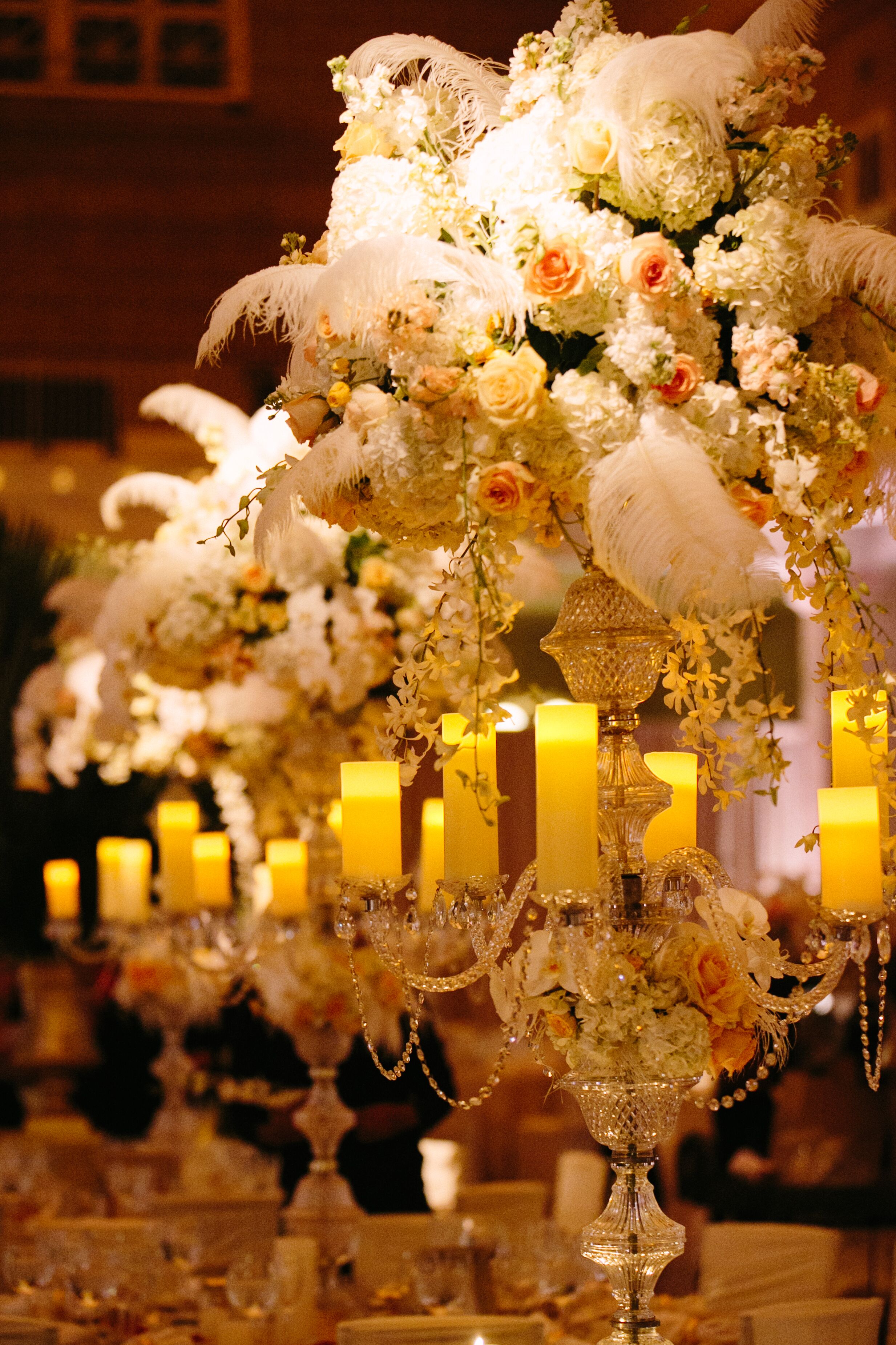 Ostrich sale feather arrangements