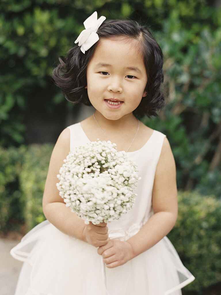 Hairstyles For Flower Girl With Short Hair