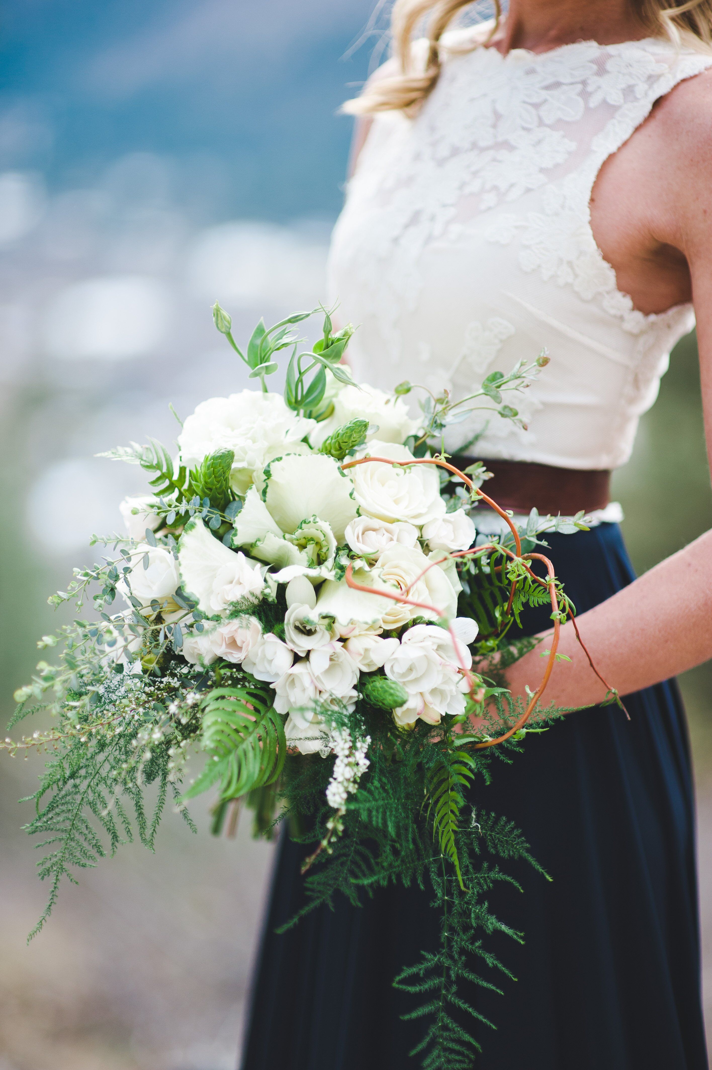 White Bridal Bouquet