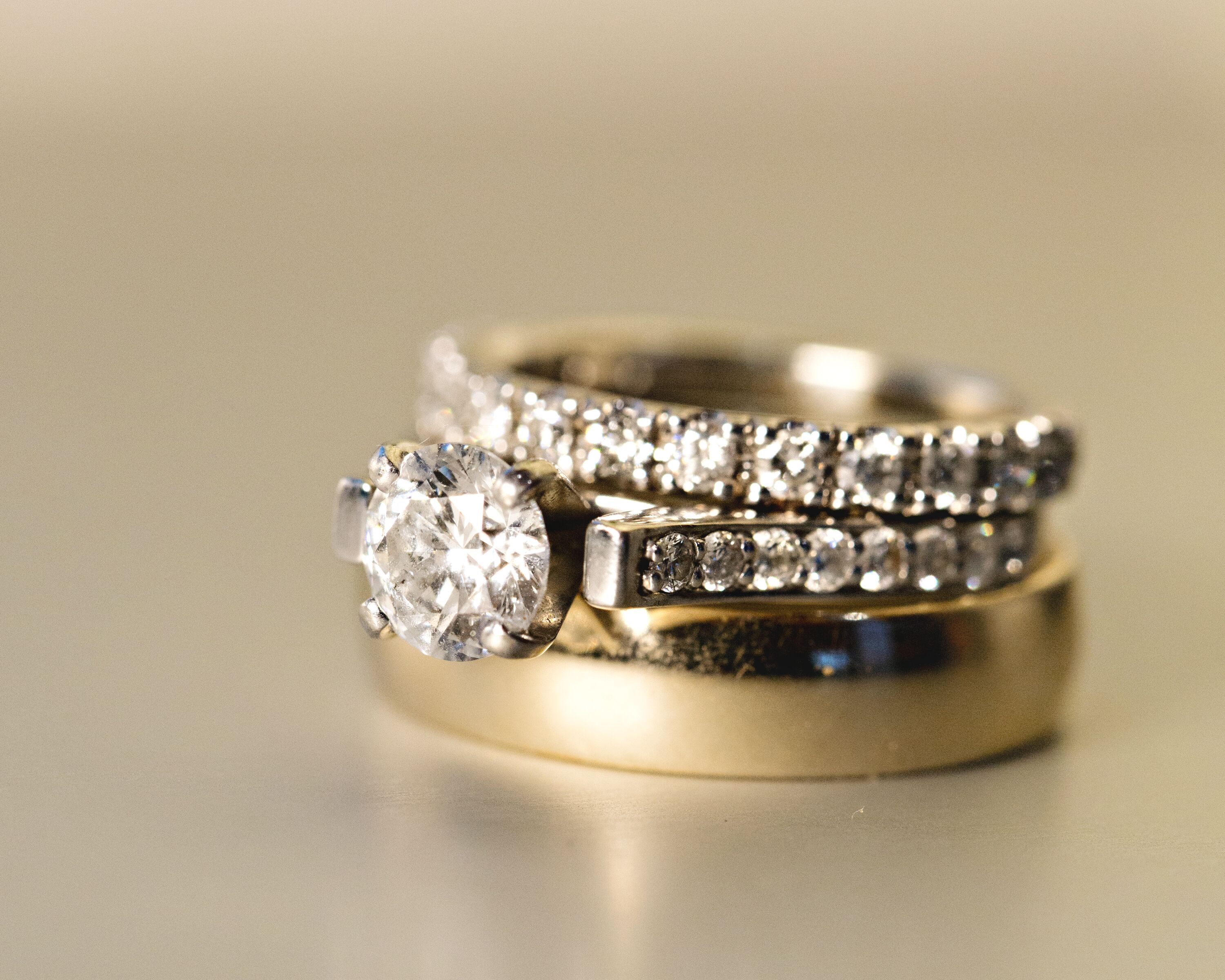 Classic Round-Cut Diamond Engagement Ring