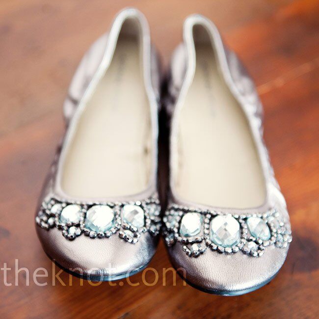 Jeweled Bridal Flats