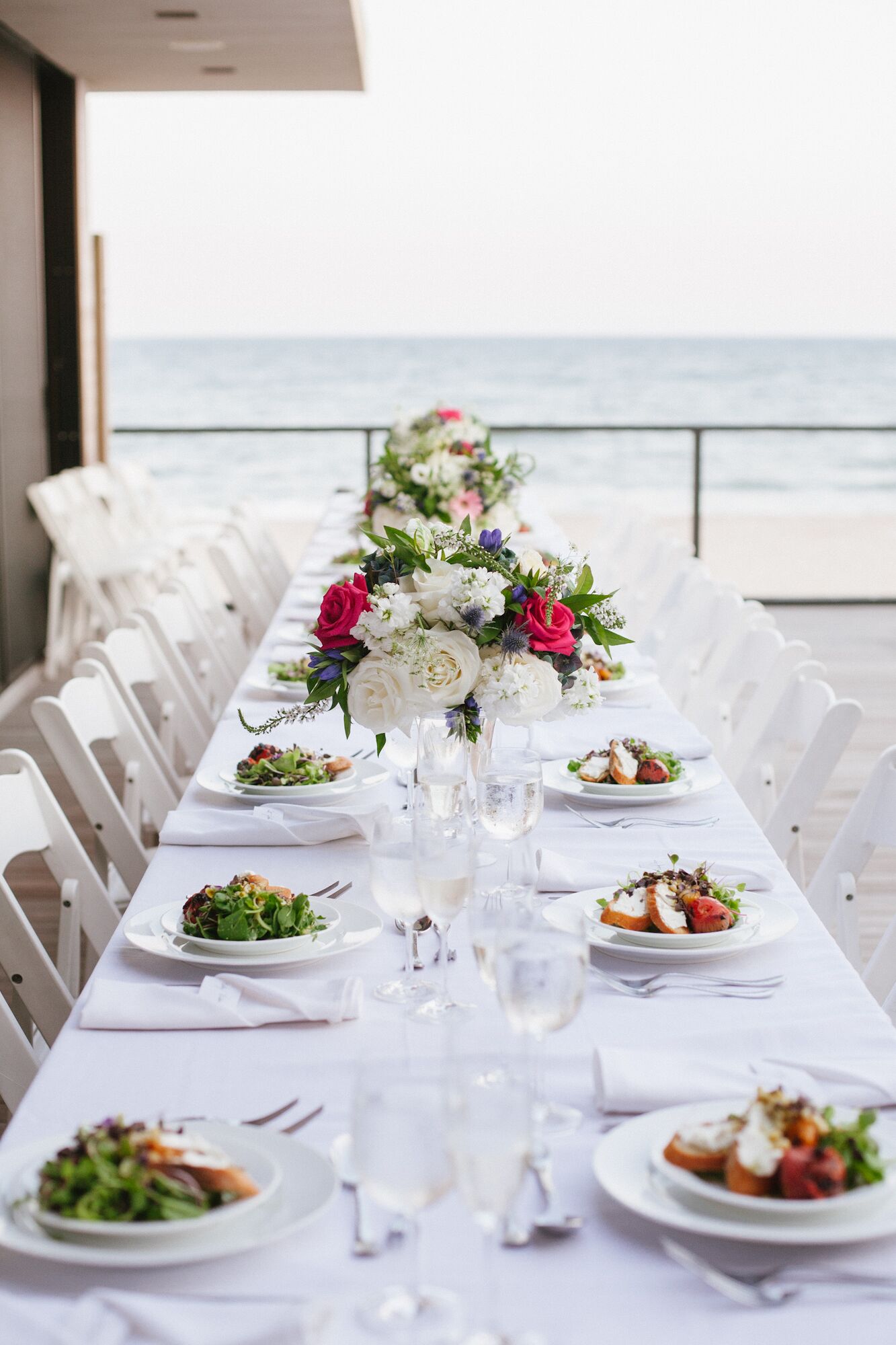 Simple, Seated Dinner Wedding Reception