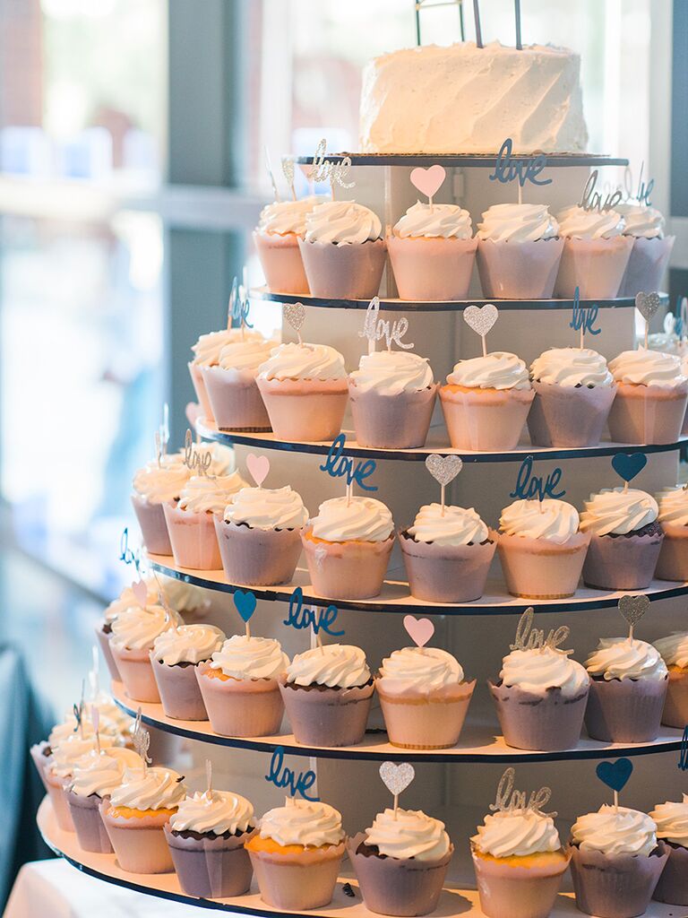 Supplement your wedding cake with some extra treats.