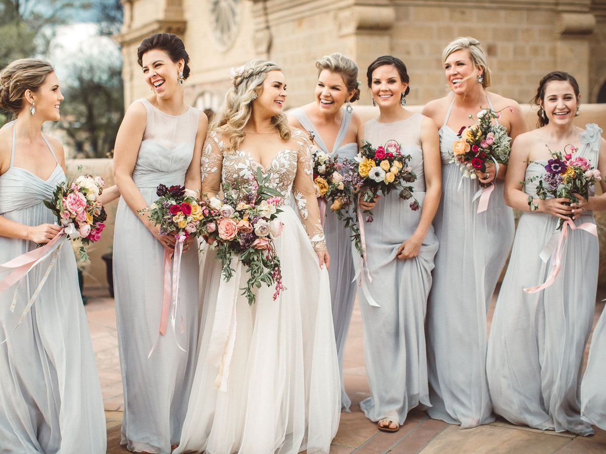  Gray  Bridesmaid  Dresses  to Shop Now