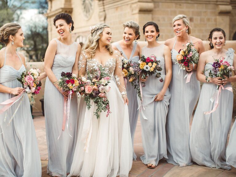 Which bridesmaid dresses color you can choose – mineal | Lily