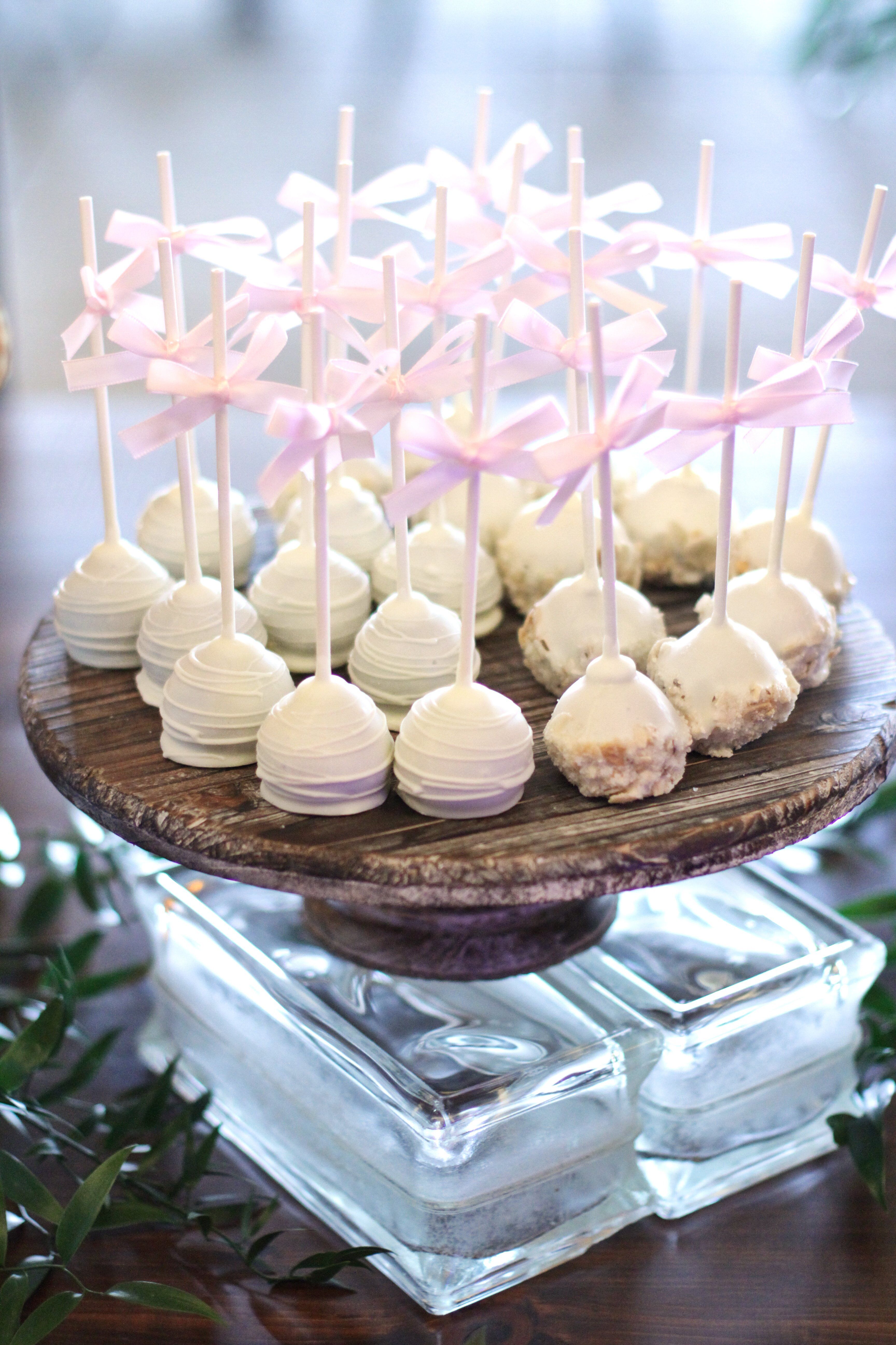 Chocolate Almond Cake Pops