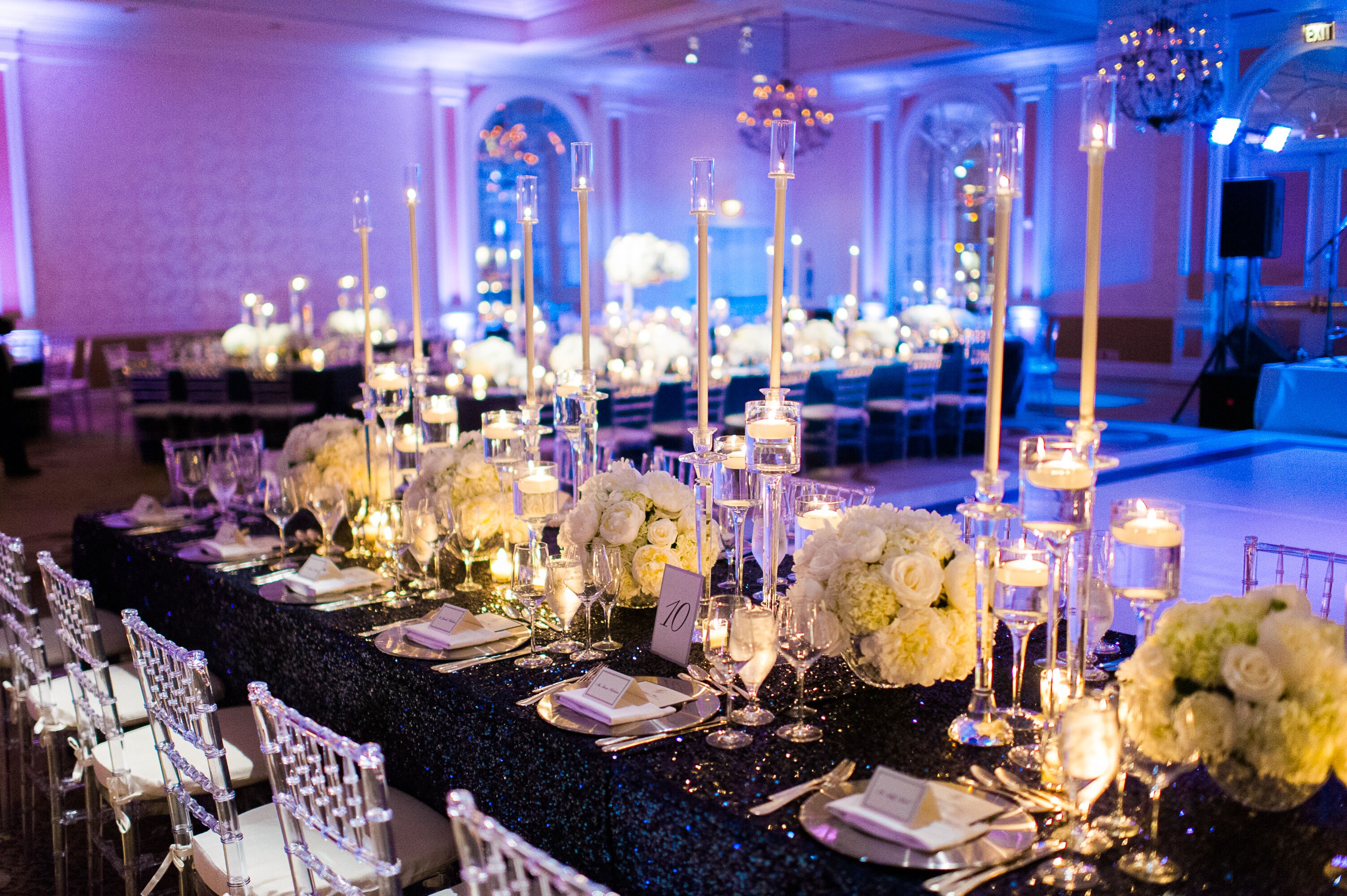 Sparkly Sequin Tablecloth For Weddings, Parties & Banquets – Glitter Art Deco Design, Hypoallergenic