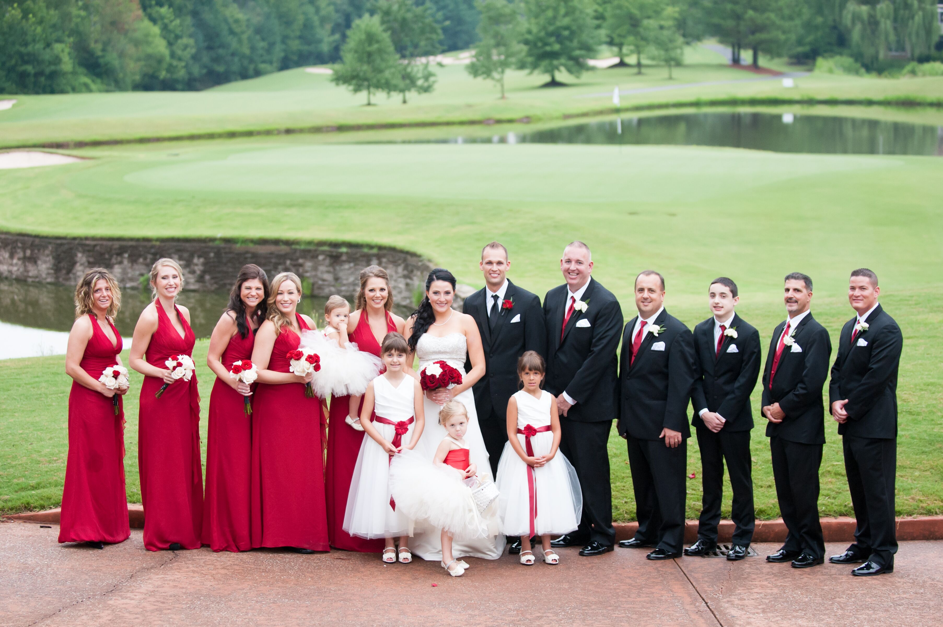 Red Country Wedding Dresses