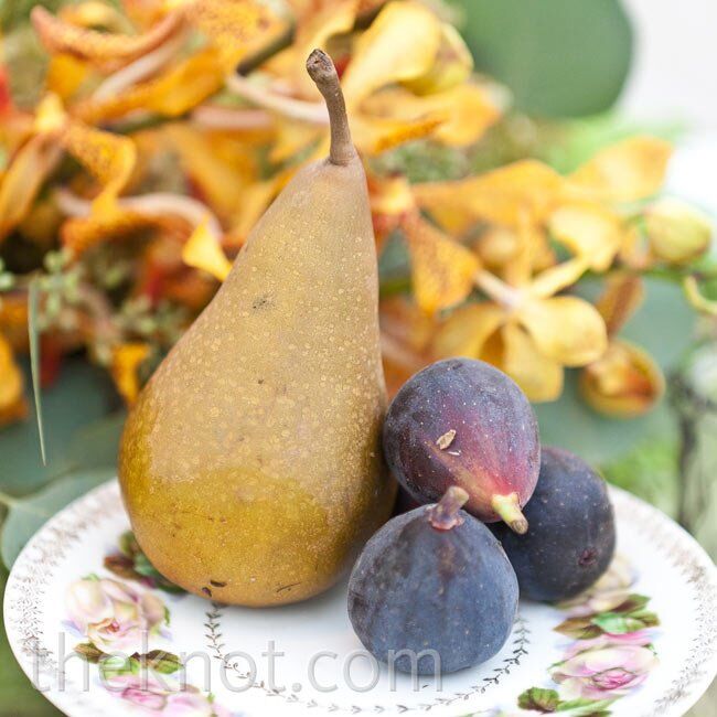 Fruit Wedding Reception Decor